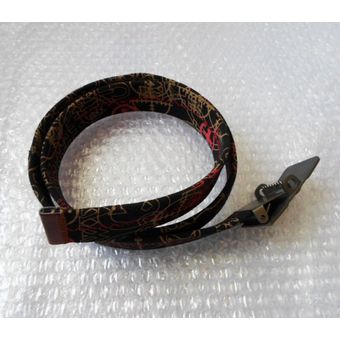 Cinturón de lona Cinturón de cintura ajustable con hebilla cuadrada metal 