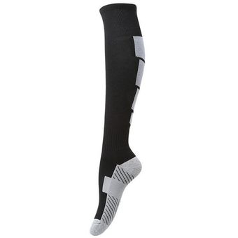 para mujeres y hombres calcetines por la rodilla Calcetines deportivos Da Wa Fashion con rayas negro 