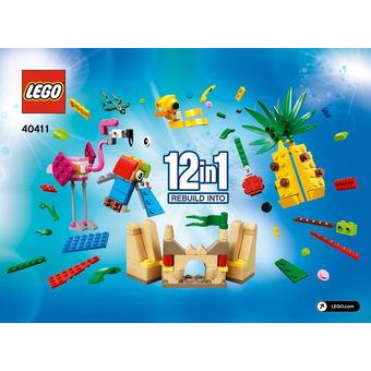 LEGO Exclusive Series 40411 Set Creative Fun 12 en 1 Reconstrucción en 
