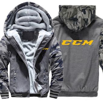 CCM sudaderas con capucha camuflaje manga pulóver chaqueta de invierno CCM Logo sudaderas abrigo de manga larga 