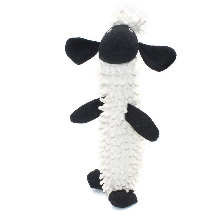 Simulación de peluche mascota juguete mono oveja crocodile forma vocal mordedura juguete