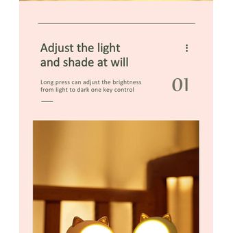 Encantadora lámpara de mesa para gatos Envío gratuito 