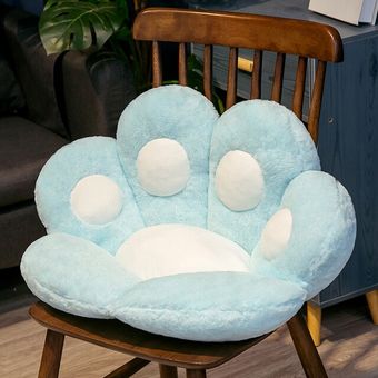 1PC 2 Sizes Soft Paw Pillow Animal Seat Cushion Stuffed Plush Sofa Indoor Floor 