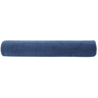 23''x4 '' Almohada cervical redonda lavable Ro - Azul Azul 