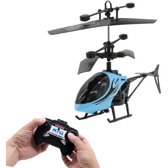 Anti-Fall King Mini control remoto de dos vías Helicóptero de avión Modelo de drone 