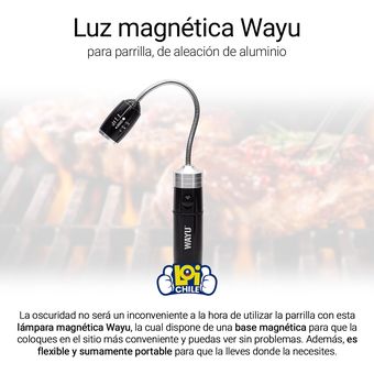 Luz Magnética Flexible para Parrilla Wayu Wayu 