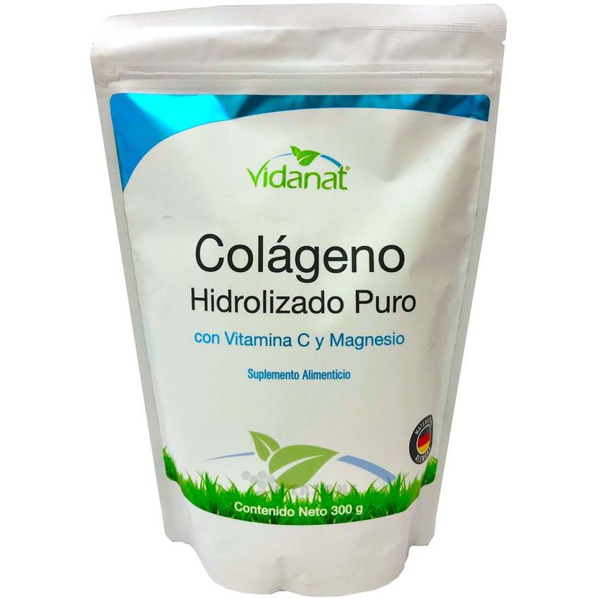 Colágeno Hidrolizado Puro con Vitamina C y Magnesio 300 grs