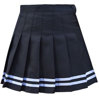 Minifaldas Plisadas Para Mujer Falda Corta De Cintura Alta De Mini Falda 