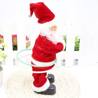 Papá Noel eléctrico Forma Forma Música Danza Decoración de Navidad 