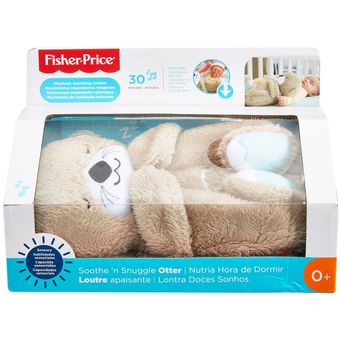 Nutria de respiración para dormir y compañero de juegos, juguete de peluche  Musical para bebé con