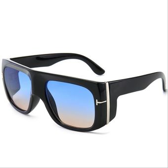 Oversized Futuristic Polarized Sunglasses Men Women Design 