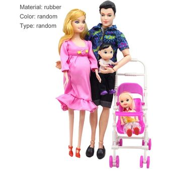 5 Personas Munecas Traje Embarazada Familia Muneca Mama Papa Hijo Del Bebe 2 Ninos Carro De Bebe Linio Mexico Ge598tb09fal2lmx