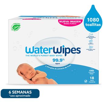 WaterWipes 1,080 Toallitas - 18 Paquetes – Tienda WaterWipes