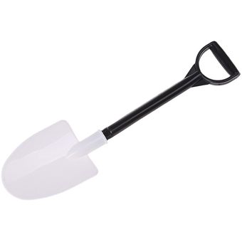 50 Uds cuchara de plástico desechable Mini pala en maceta cuchara d 