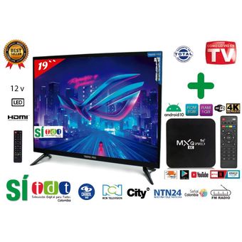 Televisor Led PRO 19 Con + Tv Box 1Gb ram | Linio Colombia GE063EL0HL2OTLCO