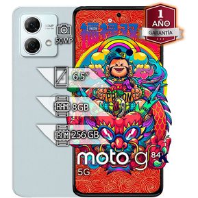Celular Motorola Moto G84 5G 256GB 8GB - Azul 12M Garantia