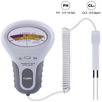 Medidor de pH del probador de la calidad del agua de la piscina 
