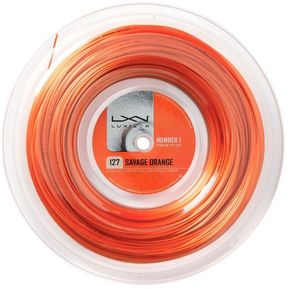 Cuerda Para Raqueta De Tenis 200m Luxilon Savage Orange 127