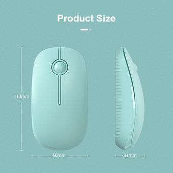 SeenDa-ratón inalámbrico para ordenador portátil y portátil Mouse S 