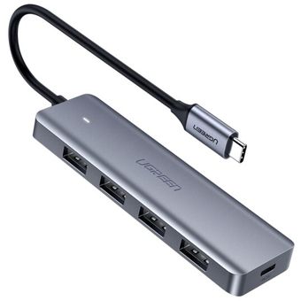 UGREEN-Hub con 4 puertos USB tipo C a USB 3 0  adaptador divisor par.. 