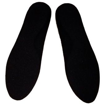 Plantillas Para Calzado Zapatillas Hombre Mujer Negro