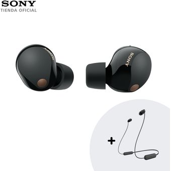 Sony - WI-C100 Auriculares Inalámbrico Dentro de oído Llamadas/Música  Bluetooth Negro