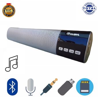 Bluetooth Barra De Sonido Altavoces Estéreo Inalámbricos Con