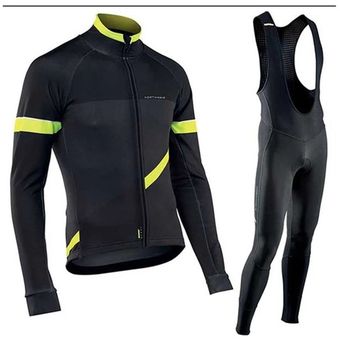 jersey de ciclismo de manga larga para hombre ropa de ciclismo masculina para invierno #suit 15 para mantener el calor traje con pechera y pantalones de terciopelo 