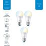 WIZ kitX3 Bombillo LED inteligente A19 WI-FI Luz fria y calida