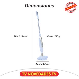 Aspiradora de mano TV Novedades TV Limpiador Vapor Livington Prime