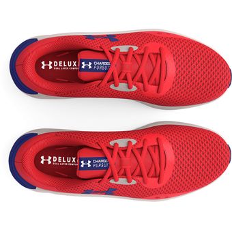 Under Armour Zapatillas Running Hombre Charged Pursuit 3 rojo