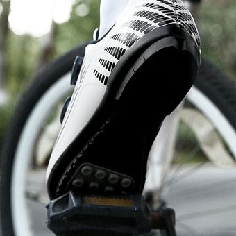 Cierre de cordones para ciclismo de carretera con suela de goma 