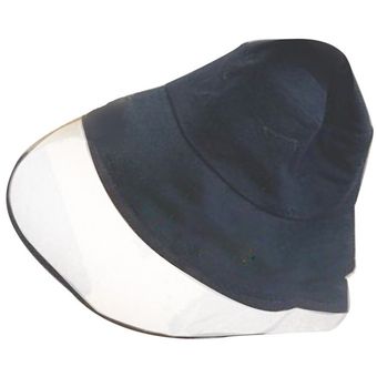 Sombrero protector facial Seguridad Face Visor Cap Fisherman Hat PVC Face Protection Piedra Eye Eye and Head Protection 