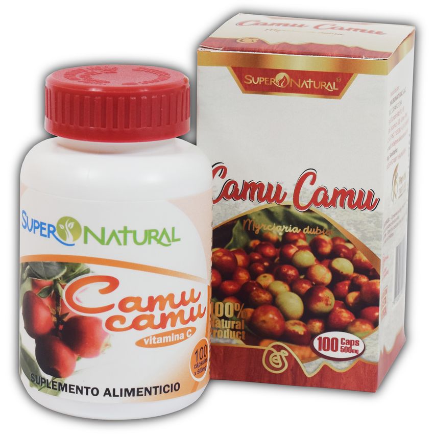 Camu Camu Supernatural Frasco De 100 Capsulas De 500 Mg Linio