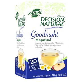 Aromatica Decisión Natural Goodnight Jaibel x 20 Unid