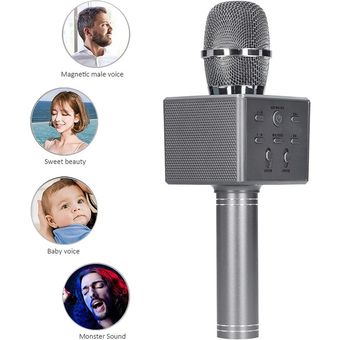Altavoz Bluetooth – Altavoz Portátil con Karaoke y Micrófono