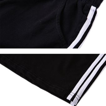 Trajes deportivos casuales Camisa de manga corta de color de moda de color sólido pantalones cortos 