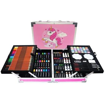 KIT CREATIVO DE ARTE Y DIBUJO MALETA METÁLICA x $139.990 – Tu Tienda  Novedades