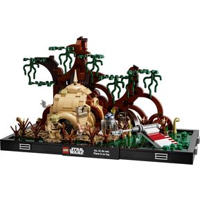 Lego Star wars 75330 Diorama: Entrenamiento Jedi en Dagobah