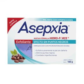 Asepxia Jabon Limpieza Facial Anti Acne Exfoliante x 100 Gr