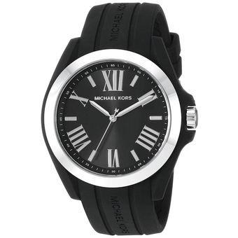 reloj mk negro dama