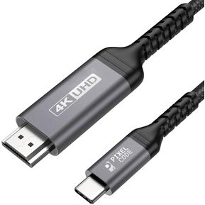 Cable DisplayPort a HDMI Cable para juegos 4K Cable para juegos, Aluminio,  uni®