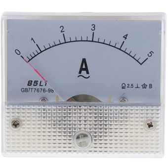 Medidor de corriente de amperio de medidor de amperímetro de panel analógico de CA 85L1 preciso 0 1A 