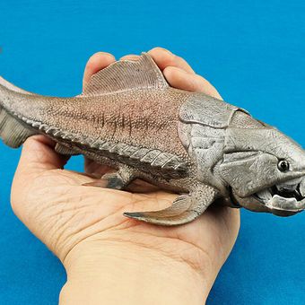 FLYEER 20Cm dinosaurios modelo de juguete Dunkleosteus dinosaurio pez 
