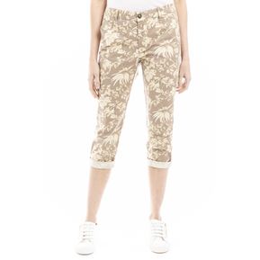 Weekend Chino Cropped Solano A Harvest Gold Print