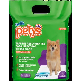 Tapetes absorbentes para Perros- Petys