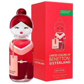 Perfume Benetton Sisterland Red Rose EDT For Women 80 mL