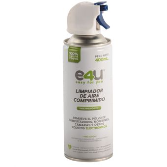 Limpiador de aire comprimido E4U de 400 ml