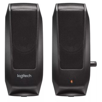 Parlantes Estéreo Logitech S120 Control Volumen 3.5mm 