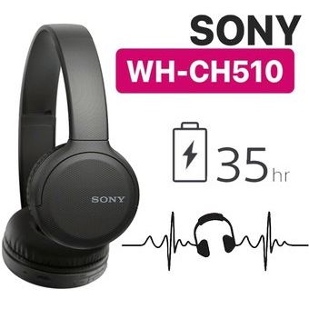 Audífonos inalámbricos Sony WH-CH510 Bluetooth - Negro SONY
